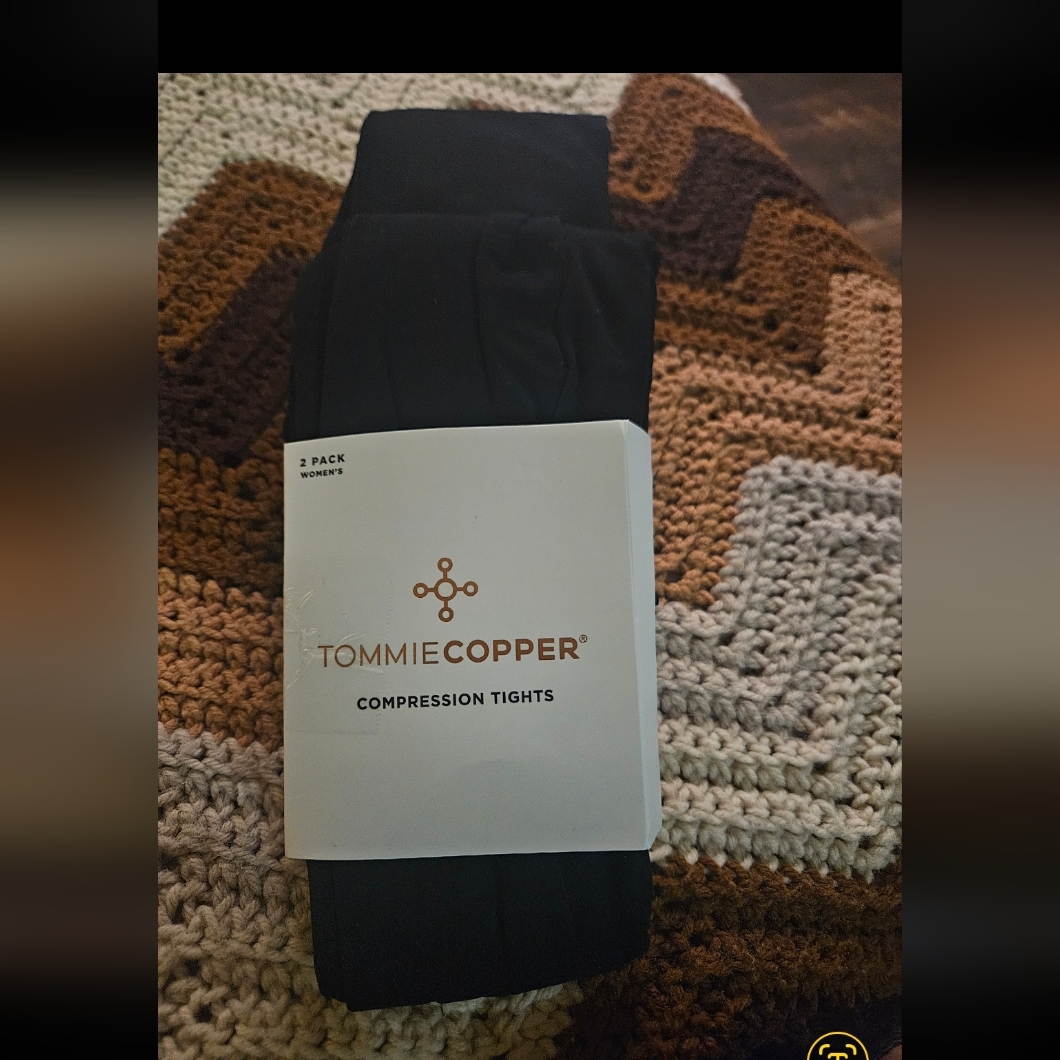 Tommie Cooper Black Compression Tights (2pcks)